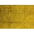 thumbnail image 1 of Ahgly Company Machine Washable Indoor Rectangle Oriental Yellow Industrial Area Rugs, 8' x 10', 1 of 4