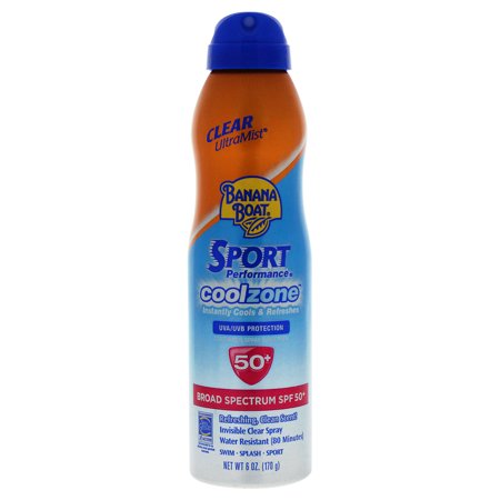 sunscreen sport banana boat spf spray coolzone unisex oz performance