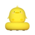 thumbnail image 1 of Tignapoo USB Rechargeable Kids' Night Light for Nursery - Cute Duck Design with Warm Yellow Glow, 0.2W Power, 3 Brightness Levels, Touch Control, Ideal for Feeding and Baby Rooms, 1 of 7