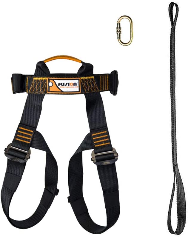 Ziplinegear 400' Ultimate Torpedo Zip Line Kit with Trolley Stainless