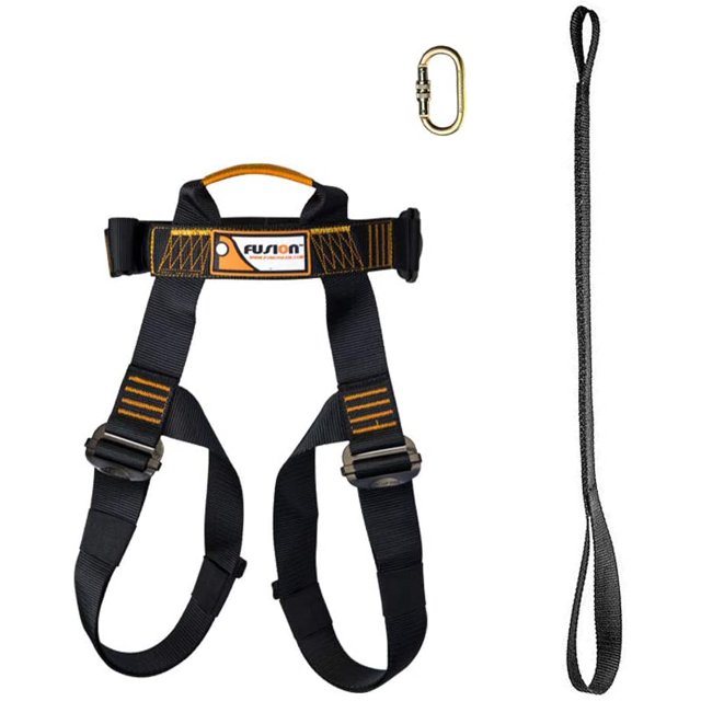 Ziplinegear 400' Ultimate Torpedo Zip Line Kit with Trolley Stainless