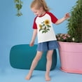 thumbnail image 4 of RXIRUCGD 2025 Vêtements d'Été pour Enfants Tout-Petits Garçons Filles Mode Mignon Col Rond Imprimé Manches Courtes Haut, 4 of 6