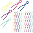 thumbnail image 3 of 250 pcs  Colorful Bobbin Clips Sewing Bobbin Clips Silicone Bobbin Holders Mixed Color, 3 of 8