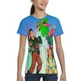 thumbnail image 4 of Real Ghostbusters Youth Unisex T-Shirt Crewneck Short Sleeve Double-Sided Print Tee Shirts Top For Boys Girls Kid Teen X-Small, 4 of 6