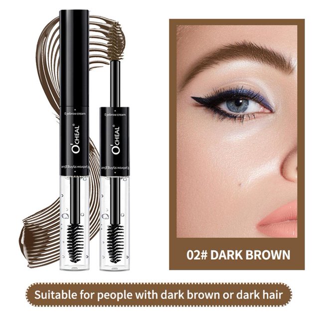 OCHEAL Double Head Waterproof Transparent Eyebrow Styling Fixing Liquid Makeup Brow