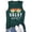 Dark Green, variant on Womens Ribbed Tank Tops Graphic Print Shirts Sleeveless Summer Crewneck Slim Fit Tees