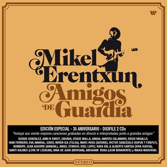 Mikel Erentxun - Amigos De Guardia - Music & Performance - CD