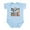 Sky Blue, variant on CafePress - 2 Skateboards Body Suit - Baby Light Bodysuit, Size Newborn - 24 Months