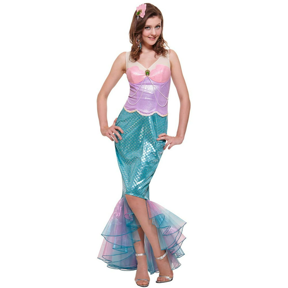 Adult Deluxe Sweet Mermaid Costume - Walmart.com - Walmart.com