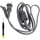thumbnail image 1 of Cable de Alimentación para Hs01 Hs05 Curling Hierro Especial Reparación Accesorios UE Enchufe, 1 of 5