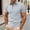 Grey, variant on Short Sleeve Polo Shirts for Men Summer Casual Quarter Zipper Collared Textured Plain Tshirts Work Shirts Golf Shirt