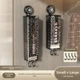 thumbnail image 1 of 2-Piece Set: Transparent Gray Glacier Pattern Underwear Organizers – Large & Small Drawer Storage Boxes for Socks, Shorts, Stockings | Premium PET Plastic, Space-Saving Closet/Bathroom Solution,, 1 of 6