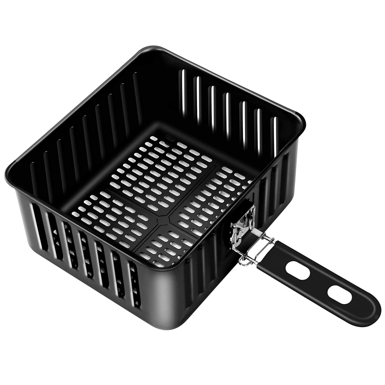 BIMZUC Square Air Fryer Replacement Basket, 6QT Air Fryer Oven, Non