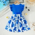 thumbnail image 7 of YABCSAZ Newborn Infant Baby Girl Dresses Lace Sleeveless Tank Dress Cotton Soft Comfy Dress Tutu Dress Bow Bag Fart Jumpsuit Boho Clothes Photo Shoot Toddler Baby 1st Birthday Outfit Size 6T, 7 of 7