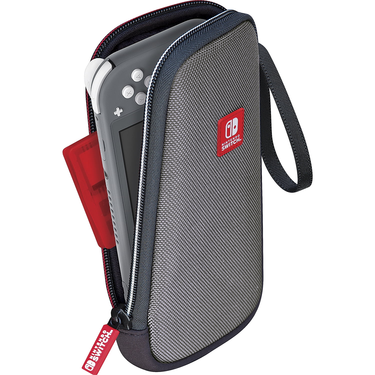 RDS, Game Traveler Slim Travel Case for Nintendo Switch Lite, Gray
