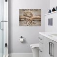 thumbnail image 6 of Bedroom Wall Art Give It To God and Go Sleep Girl Pictures Decor Christian Painting Canvas Inspirational Scripture Quotes Prints Modern Artwork Framed Home 16''x12'', 6 of 6