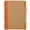 Orange, variant on Minimalist Hardcover Spiral Bound Notebooks, Thick Lined Paper Leather Journals, Bullet Sketch Planner Notebooks for Daily Journaling & Office Note Taking