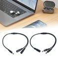 thumbnail image 2 of Power Splitter Cable 5.5x2.1mm, Efficient 2 Device Connection for Accessories, 2 of 8