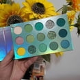 thumbnail image 3 of Paleta de sombras de ojos HUOGUO, 60 colores, amarillo neón, impermeable, 3 of 5