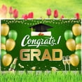 thumbnail image 4 of RYRDWP 2024 Graduation Decoration Banner Class Congrats Graduation Porch Sign Photo Background 180x115cm, 4 of 9