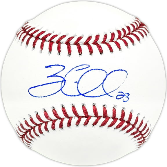 Zac Gallen Autographed Official MLB Baseball Arizona Diamondbacks Beckett BAS Witness 227324