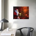 thumbnail image 3 of Nawypu  Christmas Canvas Wall Art Santa Claus Print Xmas Wall Art Prints for Holiday Decor, 3 of 4