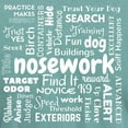 thumbnail image 3 of CafePress - Fun With Nosework Words - Mens Comfort Colors Shirt, 3 of 5
