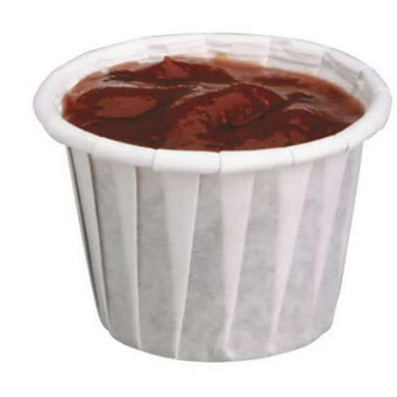 Solo Cup SCC 100 Paper Pleated Souffle Cup 1 Oz