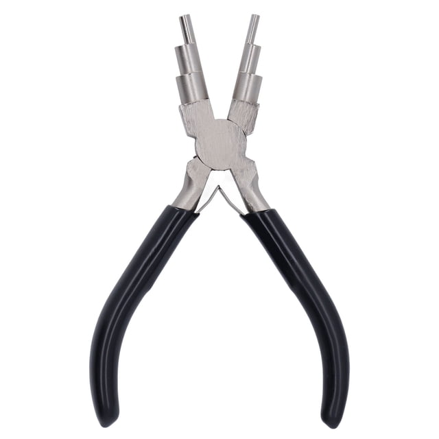 Pince à Enroulement à 6 Segments, Nez Rond, Fil Métallique, Outil de Pliage pour Bricolage