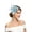 X1 Light Blue, variant on Ticikt Women Fascinator Hat, Flower & Net Veil Headpiece for Tea Party, Races, Wedding and Formal Events,RD3