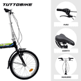 thumbnail image 4 of Bicicleta Plegable Rodada 20 Monk Flink, 4 of 8