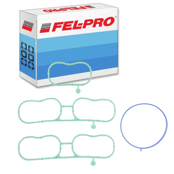 Fel-Pro Intake Manifold Gasket Set compatible with Chevrolet Colorado 3.5L 3.7L L5 2004-2012