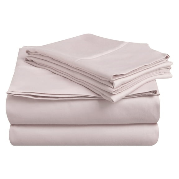 400-Thread Count 100% Egyptian Cotton Bedding Sheets & Pillowcases, 4-Piece Sheet Set by Impressions -Split King