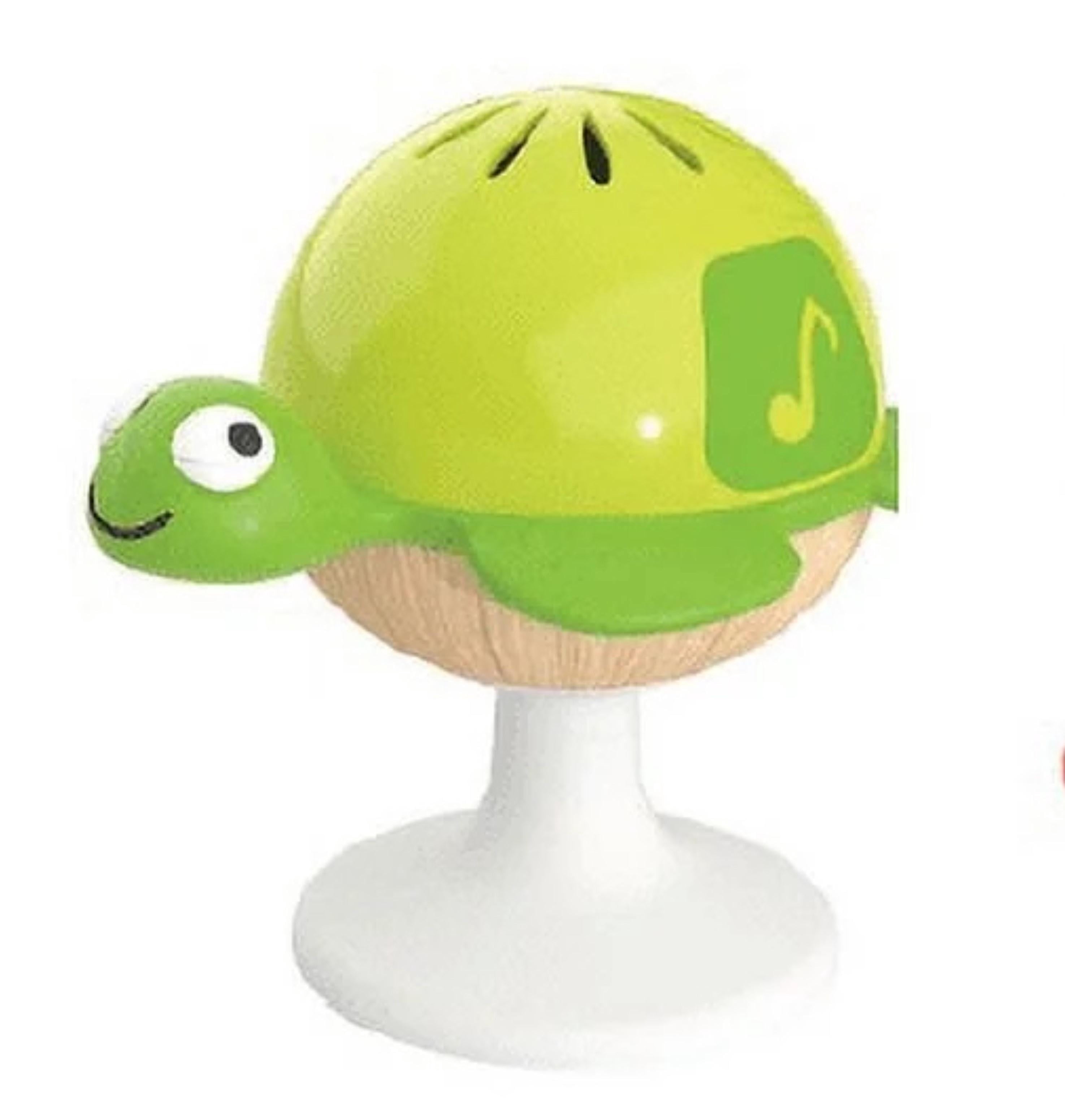Hape Stay Put Rattle, Infant Sensory Toy, Unisex Ages 0M+, Plastic