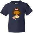 thumbnail image 3 of Inktastic Easter African American Girl Youth T-Shirt, 3 of 5