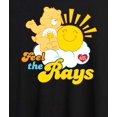 thumbnail image 3 of Care Bears - Feel The Rays - Women's Oversized Graphic T-Shirt, 3 of 5
