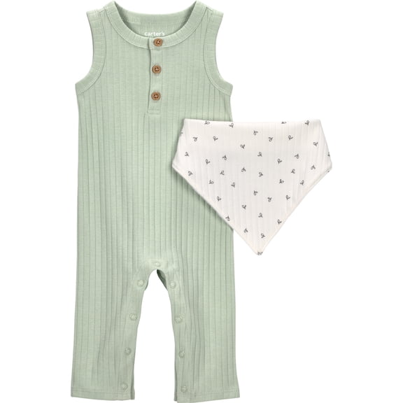 Carter's Child of Mine Baby Jumpsuit, 2-Piece, Sizes Preemie-24 Months