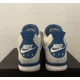 thumbnail image 4 of Ni - ke Air Jordan 4 Retro 'Military Blue' (2024) FV5029-141 Men's Size 10, 4 of 5