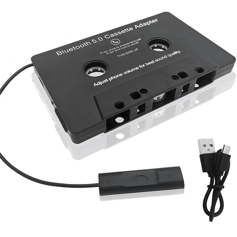 Universal Cassette Bluetooth 5.0 Adapter Converter Car Tape for Aux Stereo  Music Adapter Cassette 