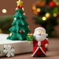 thumbnail image 4 of Fiudx Liquidación de ofertas flash Adornos de decoración navideña Adornos artesanales de Papá Noel, 4 of 6