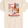 thumbnail image 3 of Budweiser - Vintage Bud Ad - Men's Short Sleeve Graphic T-Shirt, 3 of 5