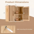 thumbnail image 3 of ELLEGNT Adjustable Shelf Bathroom Wall Cabinet – Medicine Cabinet for Wall Mounting, 3 of 6