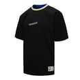 thumbnail image 2 of Men's Mitchell & Ness  Black Golden State Warriors Playmaker Vintage Logo T-Shirt, 2 of 6