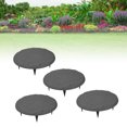 thumbnail image 4 of Round Step Stone for Walkway, 15.71inch Diameter Resin Stepping Stones, Resistant to Rain, Hail, Salt, UV Rays and Cold Weather, Home or Garden Decorative Polypropylene, 4 of 7