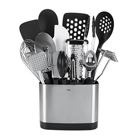

OXO Good Grips 15-Piece Everyday Kitchen Utensil Set Silver