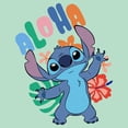thumbnail image 2 of Girls Lilo & Stitch Colorful Aloha Stitch T Shirt, 2 of 4