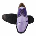 thumbnail image 2 of LIBERTYZENO Mens Double Tone Classic Dress Shoes For Adult Male, 2 of 7
