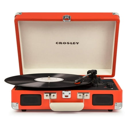UPC 710244209373 product image for Crosley Cruiser Deluxe Stereo Turntable - CR8005D-OR | upcitemdb.com