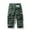 c04Green, variant on USNSM Summer Mens Cargo Shorts Outdoor Casual Spring Jogger Shorts Pocket Zipper Elastic Waist Work Pants Midi Shorts Green XL