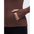 thumbnail image 4 of Campera CRZ YOGA Butterluxe con Cierre Completo Taupe Talle L, 4 of 4